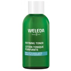 flacone di Weleda Tonico Viso Purificante per Pelle Grassa e Acneica 150ml