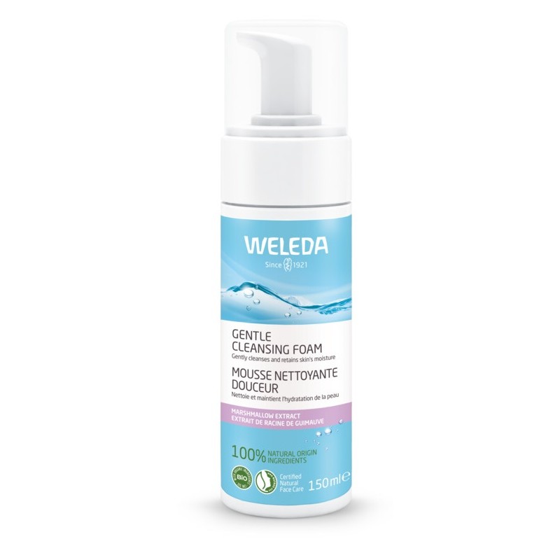 confezione di Weleda Dolce Mousse Detergente Viso 150ml confezione di Weleda Dolce Mousse Detergente Viso 150ml