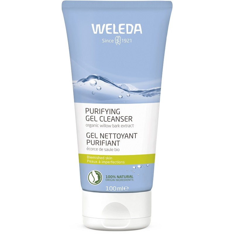 tubo di Weleda Gel Detergente Purificante per Pelli Impure 100ml tubo di Weleda Gel Detergente Purificante per Pelli Impure 100ml