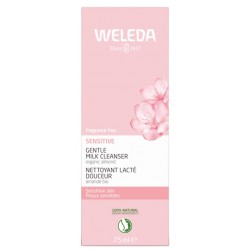 confezione di Weleda Latte Detergente Sensitive Mandorla 75ml confezione di Weleda Latte Detergente Sensitive Mandorla 75ml