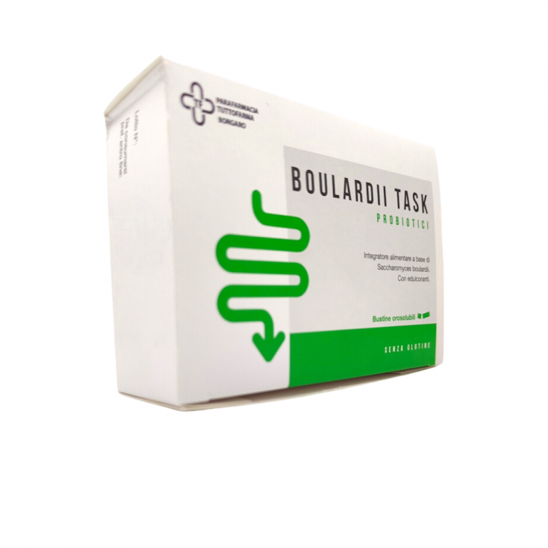confezione Boulardii Task Integratore con Fermenti Lattici 20 Bustine Orosolubili confezione Boulardii Task Integratore con Fermenti Lattici 20 Bustine Orosolubili