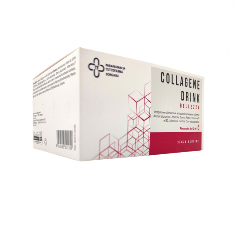 confezione FPR Collagene Drink Integratore per Bellezza della Pelle 20 Flaconcini confezione FPR Collagene Drink Integratore per Bellezza della Pelle 20 Flaconcini