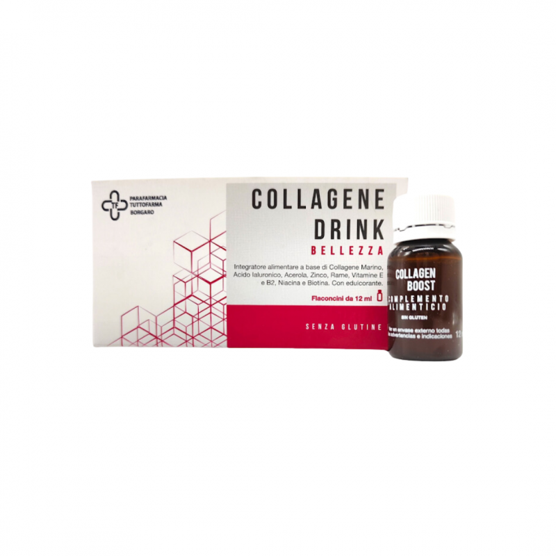 confezione FPR Collagene Drink Integratore per Bellezza della Pelle 20 Flaconcini confezione FPR Collagene Drink Integratore per Bellezza della Pelle 20 Flaconcini