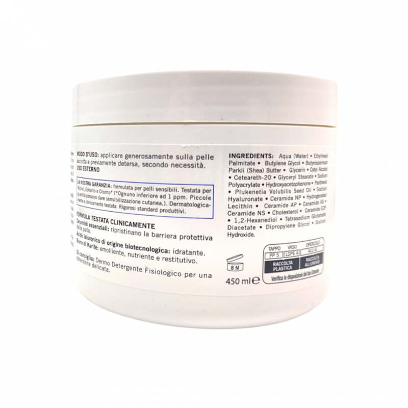 barattolo Crema Forte Idratante Viso e Corpo 450ml
