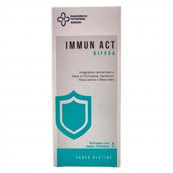 confezione Immunact Difesa Integratore per Difese Immunitarie di Adulti e Bambini 200ml