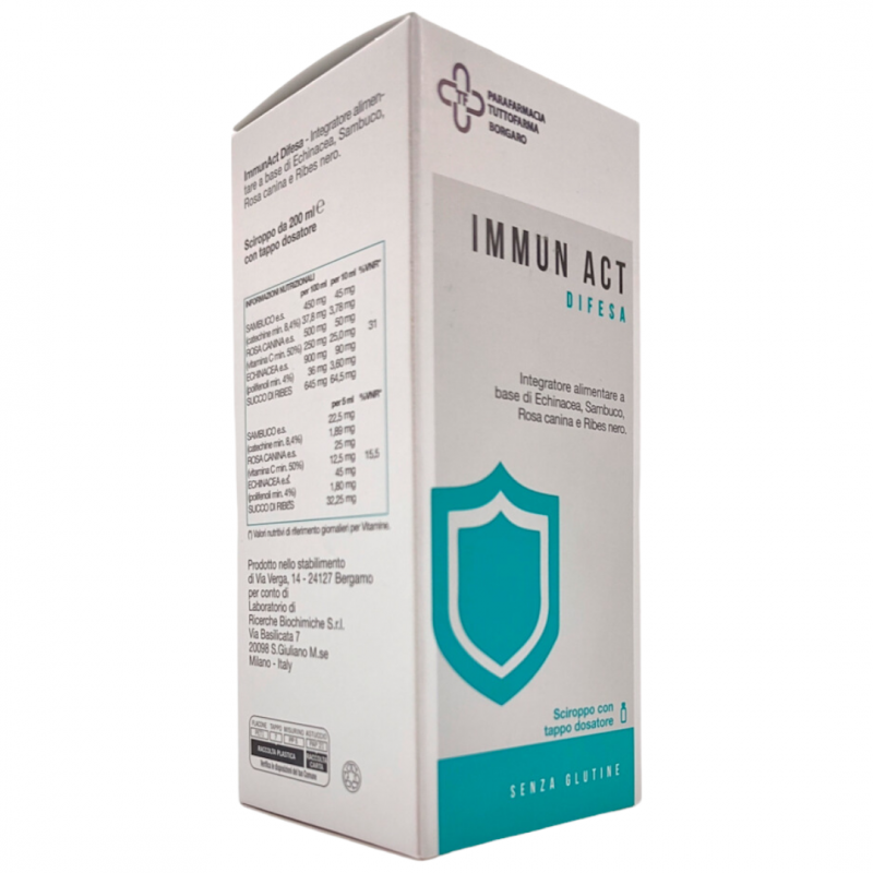 confezione Immunact Difesa Integratore per Difese Immunitarie di Adulti e Bambini 200ml confezione Immunact Difesa Integratore per Difese Immunitarie di Adulti e Bambini 200ml