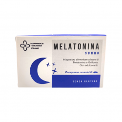confezione FPR Melatonina Integratore per il Sonno 30 Compresse Orosolubili