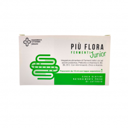 confezione Più Flora Junior Integratore Fermenti Lattici Bambini 10 Flaconcini confezione Più Flora Junior Integratore Fermenti Lattici Bambini 10 Flaconcini