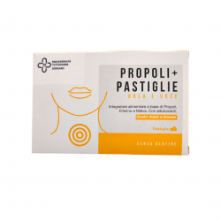 confezione FPR Propoli+ Caramelle Gola per Mal di Gola Gusto Miele e Limone 20 Caramelle confezione FPR Propoli+ Caramelle Gola per Mal di Gola Gusto Miele e Limone 20 Caramelle