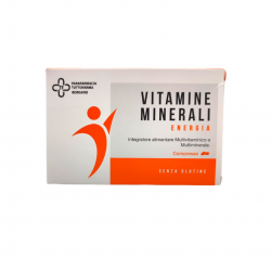 confezione Vitamine e Minerali Integratore Vitaminico 30 Compresse