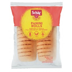 Confezione di Schar Panini Rolls senza Glutine e Lattosio 2x75g
