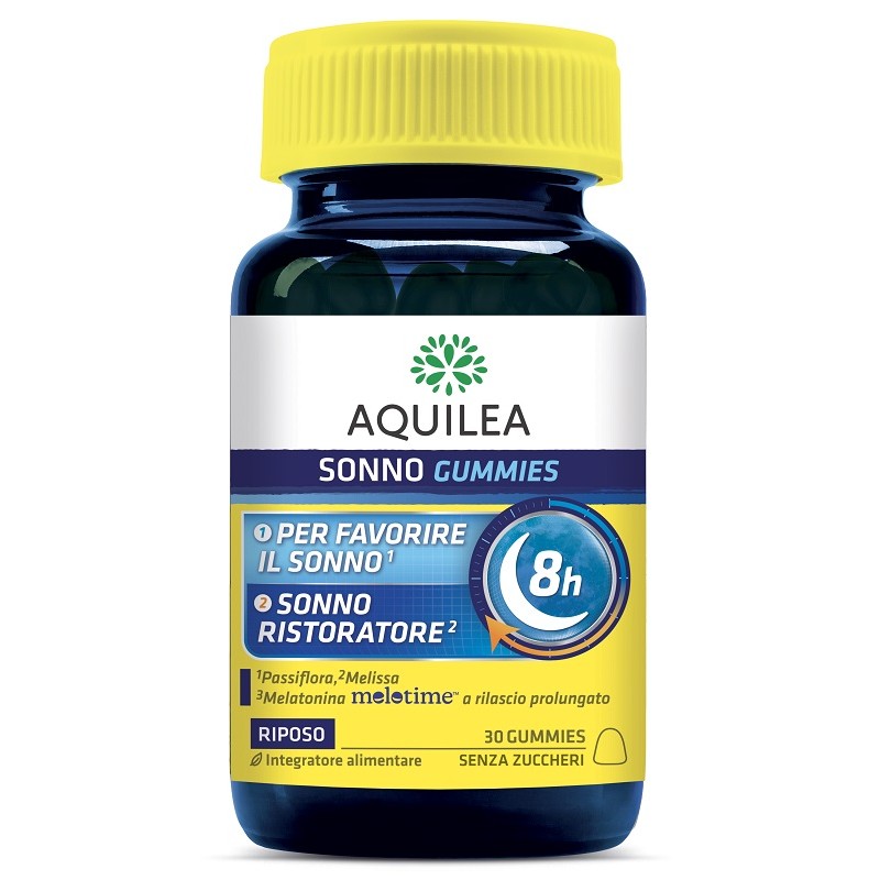 Aquilea Sonno Gummies Integratore per Sonno 30 Caramelle Gommose Aquilea Sonno Gummies Integratore per Sonno 30 Caramelle Gommose