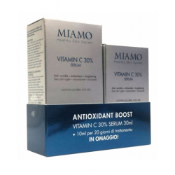 confezione di Miamo Cofanetto Anti Rughe con Vitamin C 30% Siero 30ml + 10ml in Omaggio confezione di Miamo Cofanetto Anti Rughe con Vitamin C 30% Siero 30ml + 10ml in Omaggio