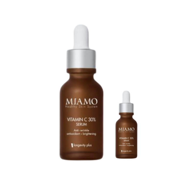 Miamo Cofanetto Anti Rughe con Vitamin C 30% Siero 30ml + 10ml in Omaggio