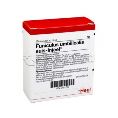 Funiculus Umbilicalis Suis Heel Guna 10 Fiale Omeopatiche