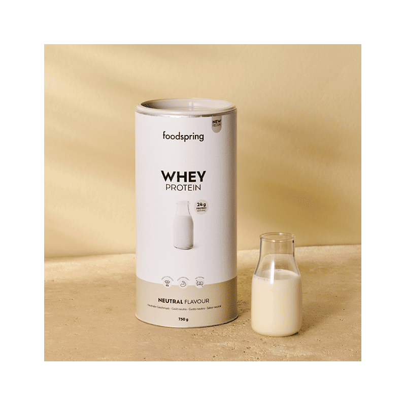 Foodspring Whey Protein Gusto Neutro 750gr Foodspring Whey Protein Gusto Neutro 750gr