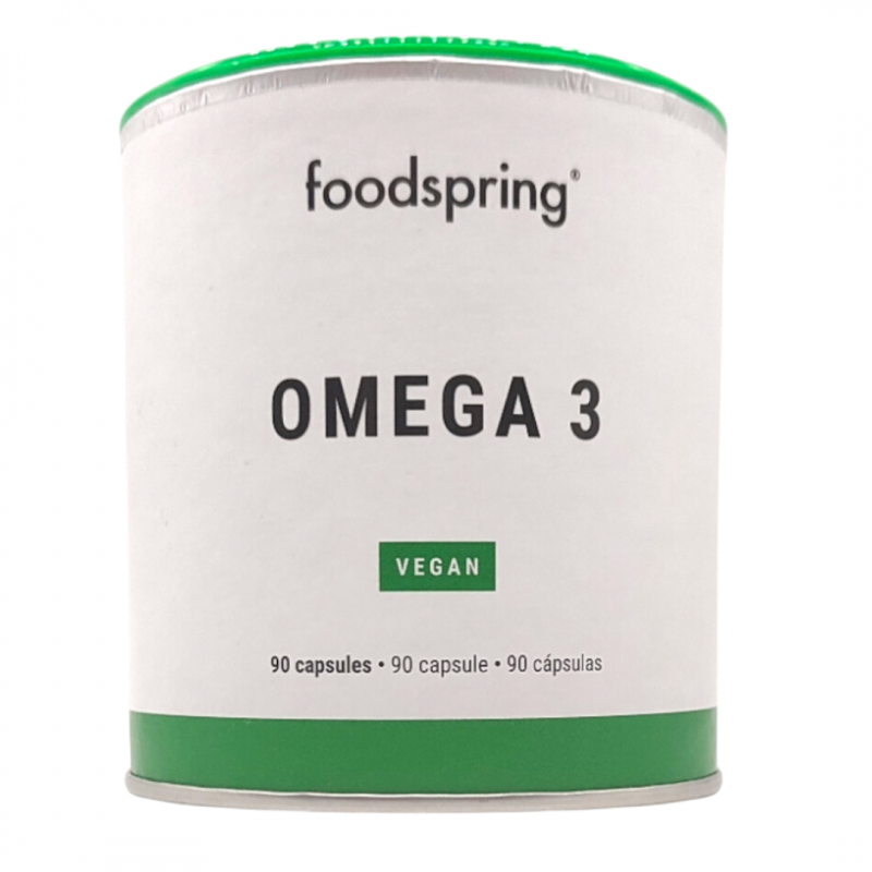 Foodspring Omega 3 Integratore Alimentare 90 Capsule barattolo Foodspring Omega 3 Integratore Alimentare 90 Capsule barattolo