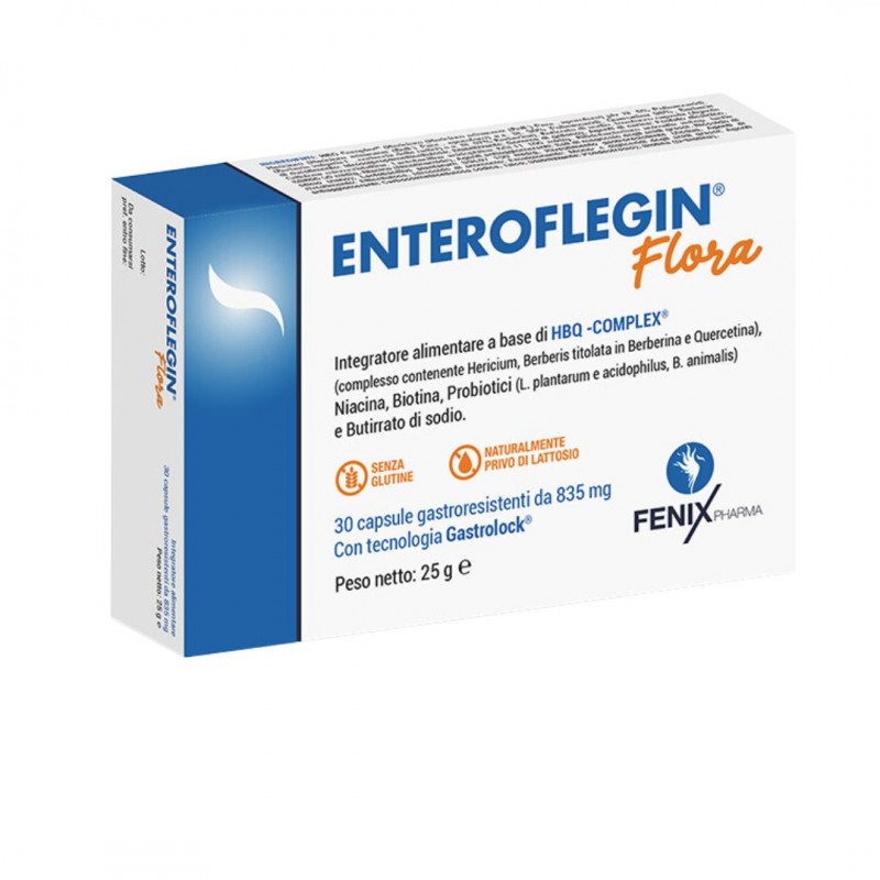 Foto del prodotto Enteroflegin Flora per Benessere Intestinale 30 Capsule