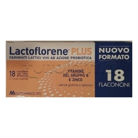 Lactoflorene Plus Fermenti Lattici con Vitamine 18 Flaconcini 10 ml
