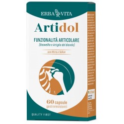 confezione di Erba Vita Artidol Integratore per Funzionalità Articolare 60 Capsule confezione di Erba Vita Artidol Integratore per Funzionalità Articolare 60 Capsule