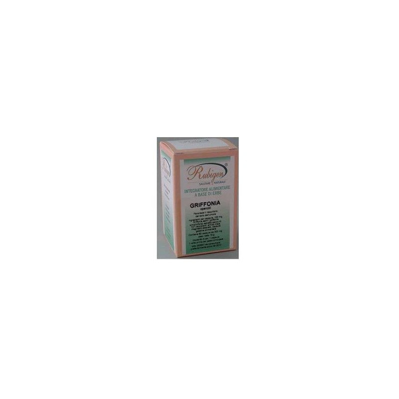 Rubigen Griffonia per Riequilibrio Tono dell'Umore 60 Capsule Rubigen Griffonia per Riequilibrio Tono dell'Umore 60 Capsule