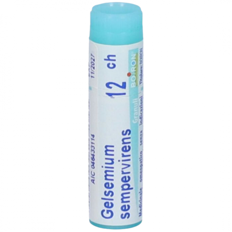 tubo Boiron Gelsemium Sempervirens 12CH Granuli Omeopatici Contenitore Monodose
