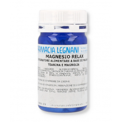 confezione di Magnesio Relax Integratore per Rilassamento Muscolare 50 Compresse