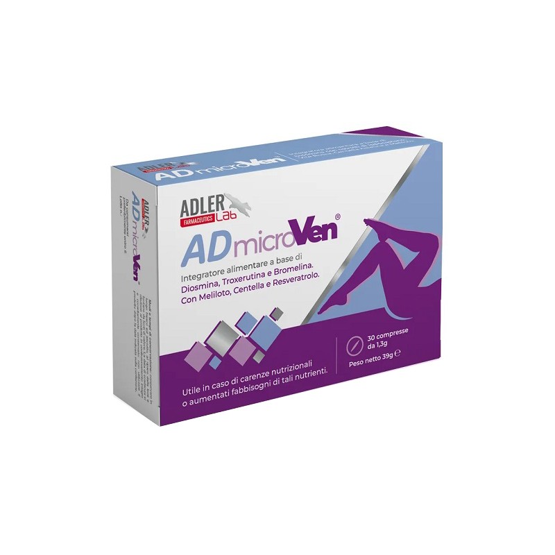 Confezione di ADmicroVen per Circolazione 30 Compresse