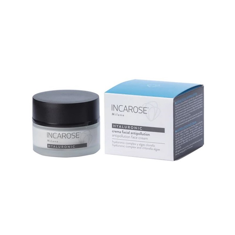 Incarose Hyalur Crema Viso Antipollution per Protezione 50ml Incarose Hyalur Crema Viso Antipollution per Protezione 50ml