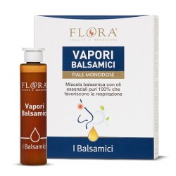 confezione di Vapori Balsamici per Respirazione con Oli Essenziali 6 Fiale 10ml
