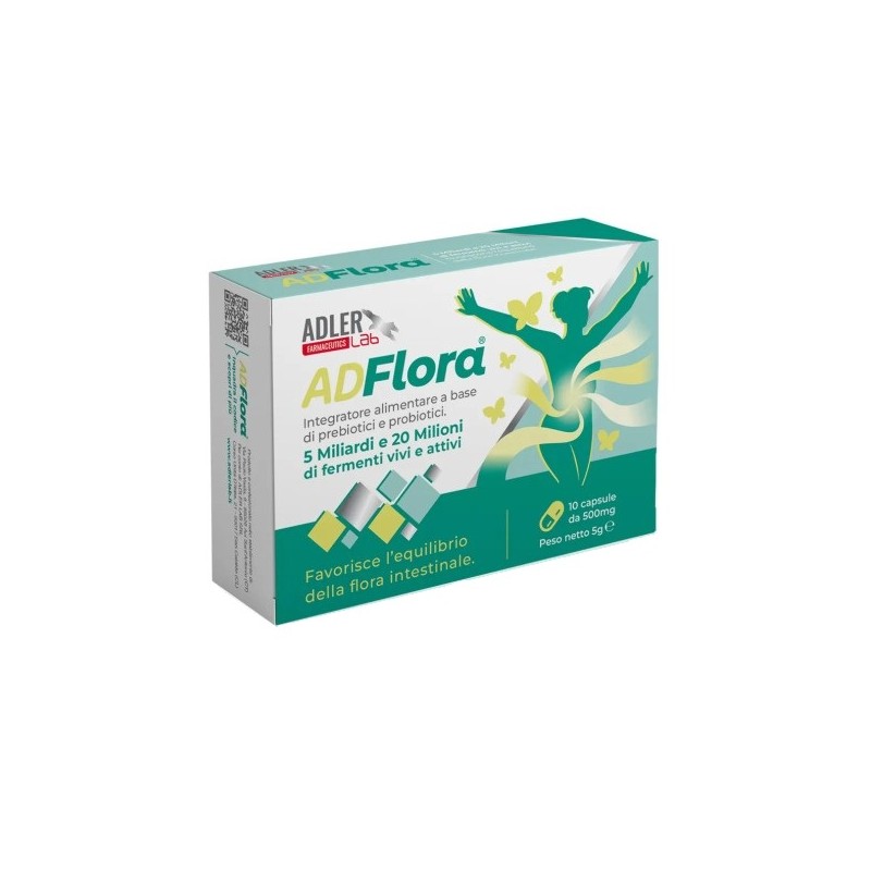 ADFlora Integratore Intestinale 10 Capsule ADFlora Integratore Intestinale 10 Capsule