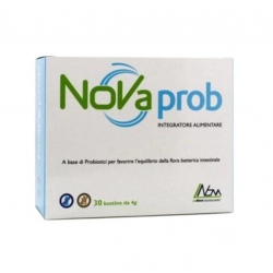 Novaprob per Equilibrio Flora Intestinale 30 Bustine da 4 g Novaprob per Equilibrio Flora Intestinale 30 Bustine da 4 g