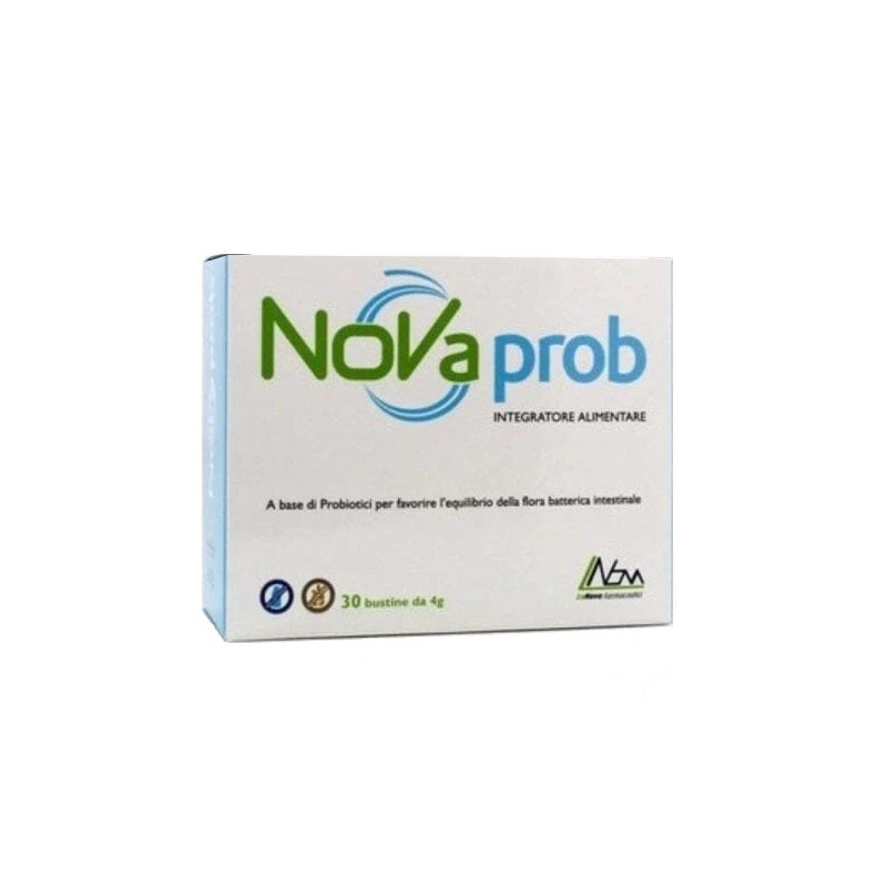 Novaprob per Equilibrio Flora Intestinale 30 Bustine da 4 g Novaprob per Equilibrio Flora Intestinale 30 Bustine da 4 g