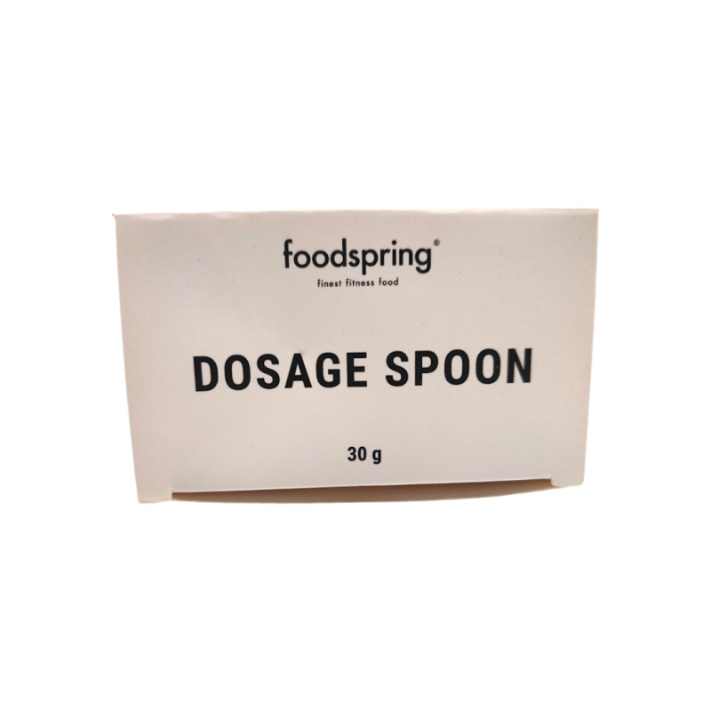 confezione Foodspring Dosage Spoon Cucchiaio Dosatore 1 Pezzo confezione Foodspring Dosage Spoon Cucchiaio Dosatore 1 Pezzo