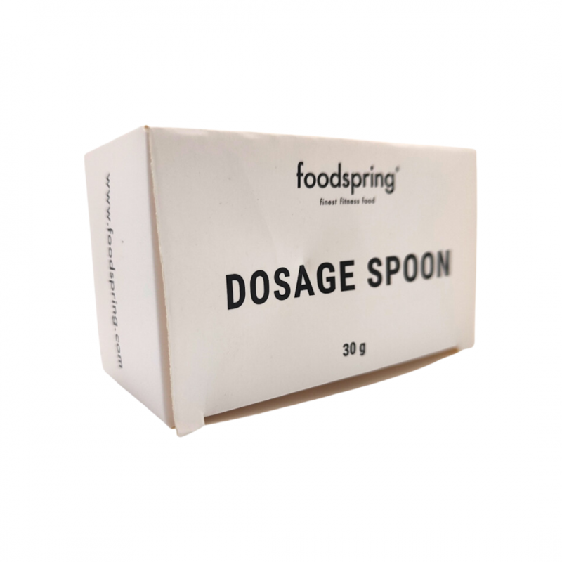 confezione Foodspring Dosage Spoon Cucchiaio Dosatore 1 Pezzo confezione Foodspring Dosage Spoon Cucchiaio Dosatore 1 Pezzo