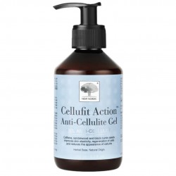 Flacone di New Nordic Cellufit Action Gel Anticellulite 250ml