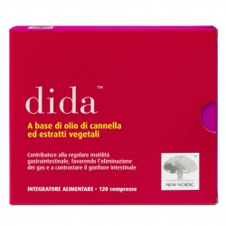 Confezione di New Nordic Dida Integratore Regolarità Intestinale 120 Compresse