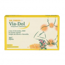 confezione Dr. Theiss Via-Dol Artiglio del Diavolo e Boswelia 30 Capsule