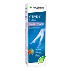 confezione di Vitiven Flux Gambe Leggere Gel Naturale Effetto Freddo 150ml