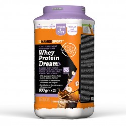 Named Sport Whey Protein Dream Miscela di Proteine Gusto Nocciola 800g Named Sport Whey Protein Dream Miscela di Proteine Gusto Nocciola 800g