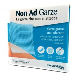Confezione di Non Ad Garza Antiaderente per Medicazioni 10x10cm 40 Pezzi Confezione di Non Ad Garza Antiaderente per Medicazioni 10x10cm 40 Pezzi