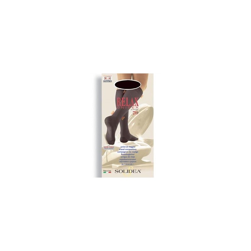Relax Unisex 70 Gambaletto Nero per Circolazione Diverse Taglie Relax Unisex 70 Gambaletto Nero per Circolazione Diverse Taglie