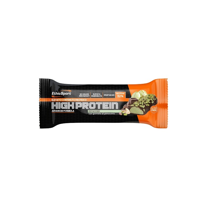 High Protein Pistacchio Barretta Proteica per Sportivi 45 g High Protein Pistacchio Barretta Proteica per Sportivi 45 g
