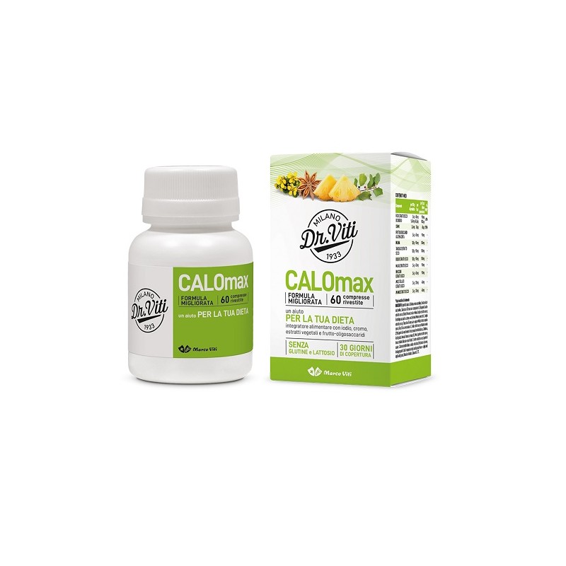Marco Viti Calomax Integratore Metabolismo 60 Compresse Rivestite Marco Viti Calomax Integratore Metabolismo 60 Compresse Rivestite
