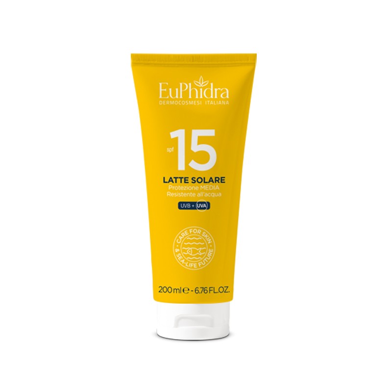 EuPhidra Latte Solare SPF15 per Protezione Solare 200ml EuPhidra Latte Solare SPF15 per Protezione Solare 200ml