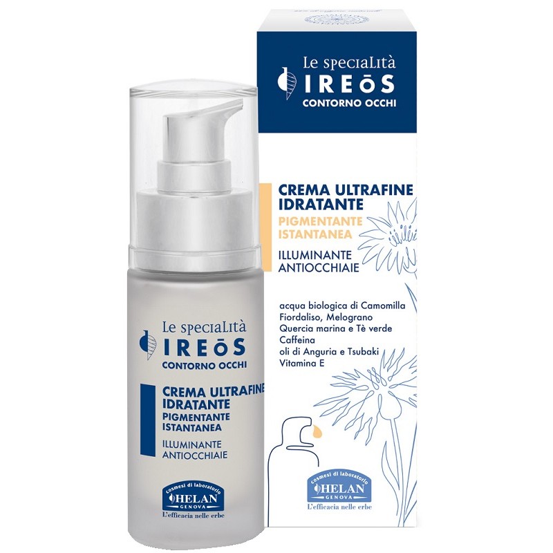 Ireos Crema Ultrafine Idratante Pigmentante Istantanea per Contorno Occhi 30ml Ireos Crema Ultrafine Idratante Pigmentante Istantanea per Contorno Occhi 30ml