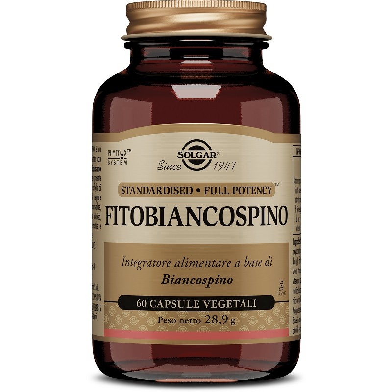 Fitobiancospino per Salute Cardiovascolare 60 Capsule Vegetali Fitobiancospino per Salute Cardiovascolare 60 Capsule Vegetali