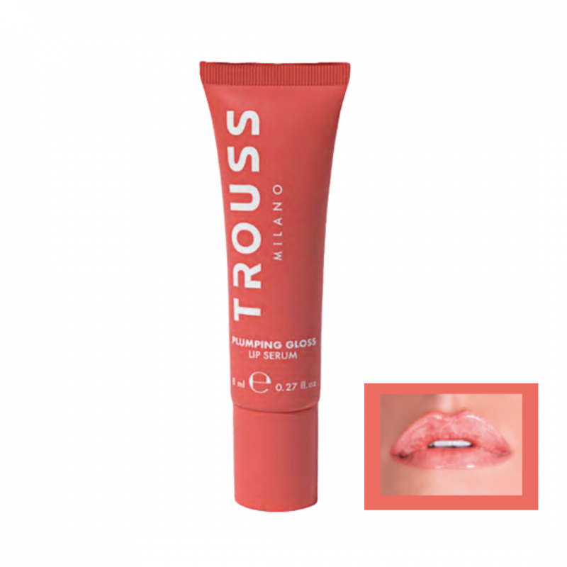 confezione di Trouss Plumping Gloss Lip Siero Labbra Volumizzante Colore Trasparent 8ml confezione di Trouss Plumping Gloss Lip Siero Labbra Volumizzante Colore Trasparent 8ml