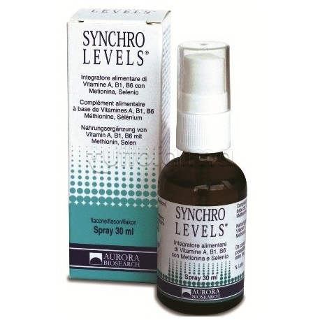 Synchrolevels Spray per Debolezza e Astenia 30ml