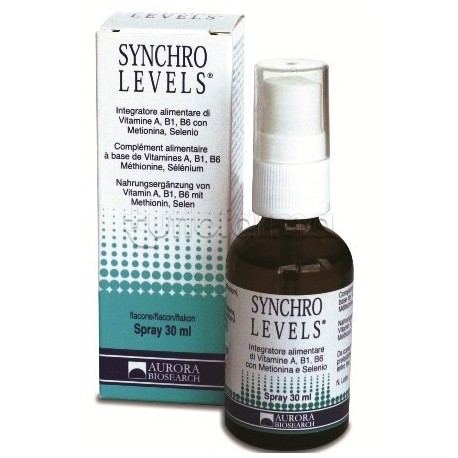 Synchrolevels Spray per Debolezza e Astenia 30ml Synchrolevels Spray per Debolezza e Astenia 30ml